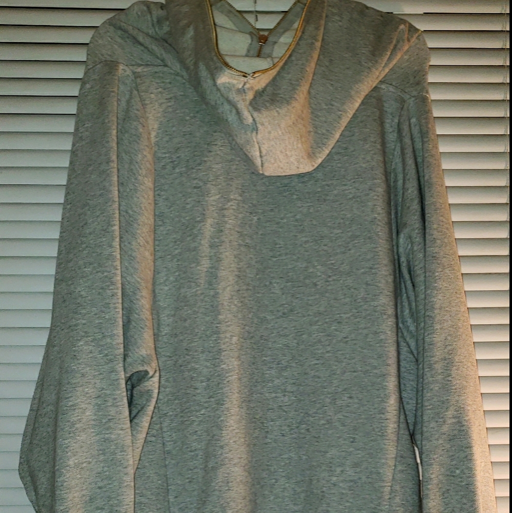 Forever 21 Oversized Grey Hoodie